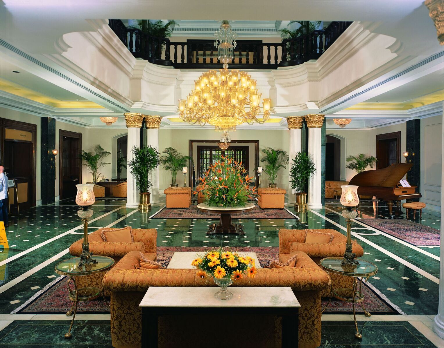 Luxury Hotel Lobby